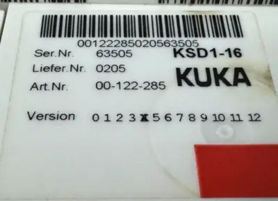 USED KUKA KSD1-16