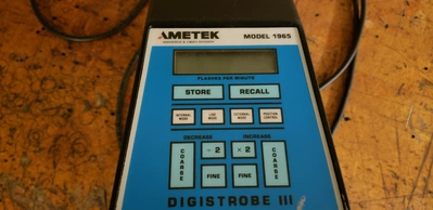 Ametek Digstrobe III Model 1965 Digital Stroboscope Tachometer