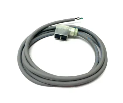None | Canfield Connector Valve Plug Cordset 6' Length 3-Wire 48-120VDC/100-240VAC - New Other