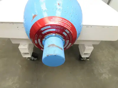 Hydac SB600-50 Hydraulic Bladder Accumulator 5000 PSI 50L