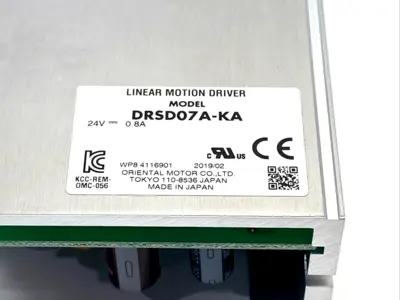 New | in-Stock Oriental Motor DRSD07A-KA, DRS28SB1G-03KA Linear Actuators Michigan US | Maverick Industrial Sales #1394370