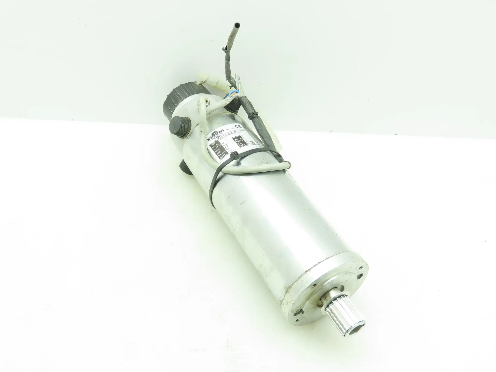 Siboni 75PL130 DS G63 DC Servo Motor Encoder 90VDC 4.5A 3400RPM Eltra Encoder