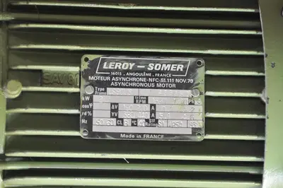USED LEROY SOMER MOTOR 2,2 KW