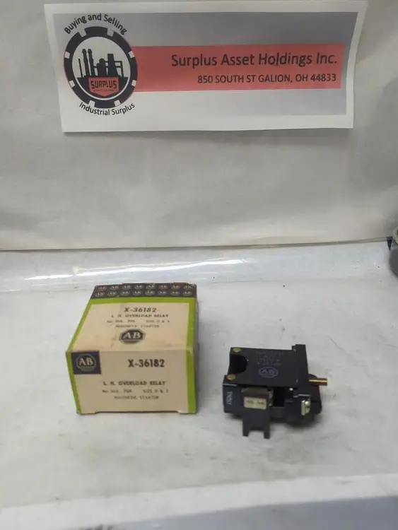 New | in-Stock ALLEN-BRADLEY X-36182 Miscellaneous Equipment (Electrical & Power) Ohio US | Surplus Asset Holdings #1209141