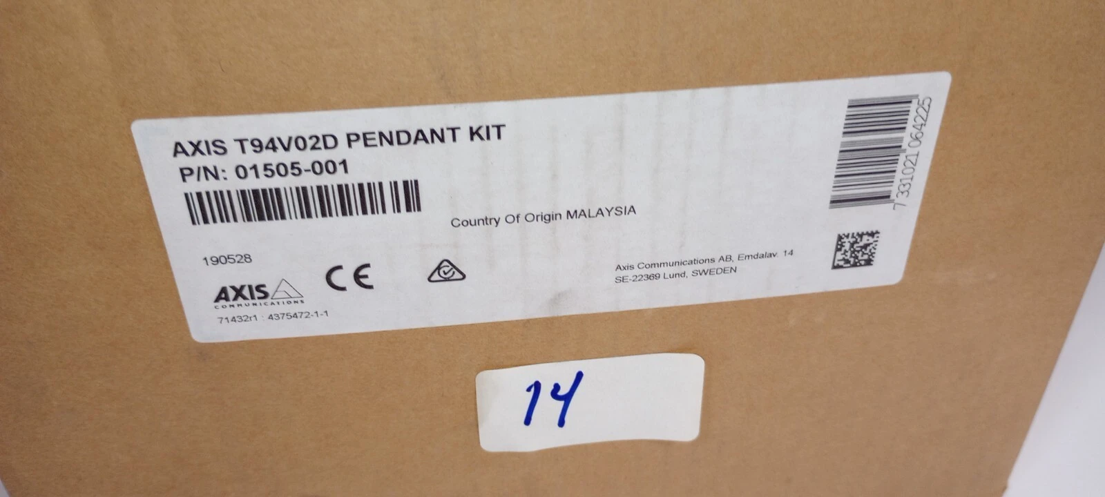 NEW Axis T94V02D Pendant Kit 01505-001