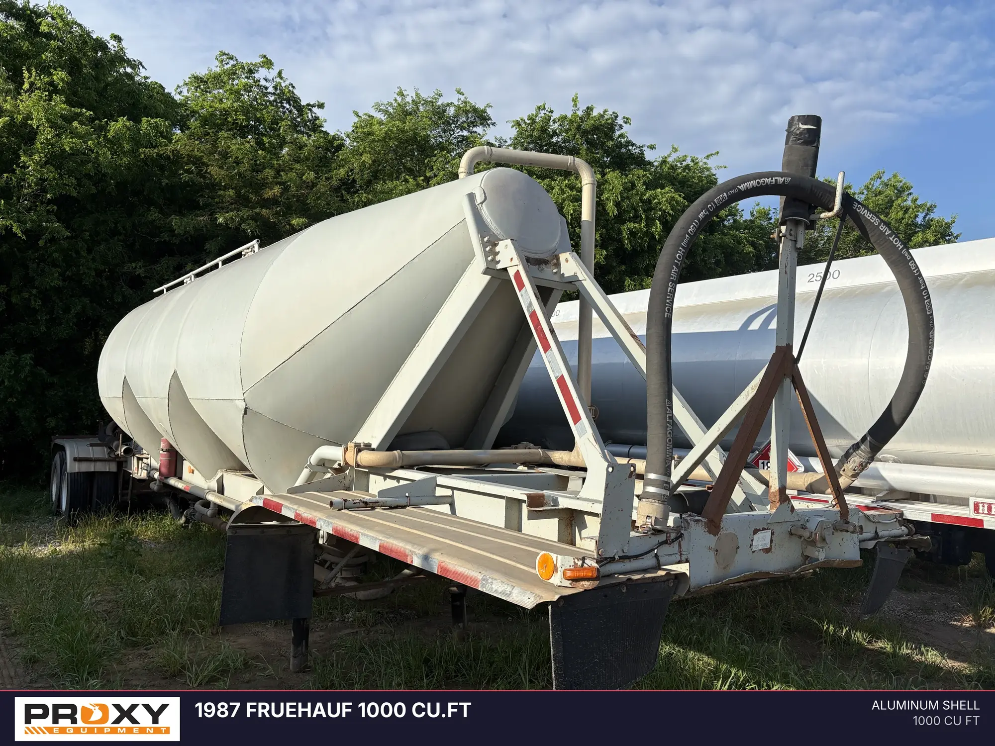 Used 1987 FRUEHAUF 1000 CU.FT Tanker Trailers Texas US | Proxy Equipment #1388633