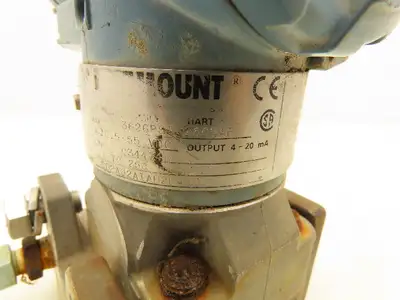 Rosemount 3051CD2A02A1AH2L4I5 Pressure Transmitter 0-250" H20 3626Psi 10.5-55VDC