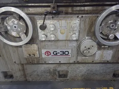 12" X 40" SHIGIYA OKAMOTO MODEL #GUA-30-100 OD HYDRAULIC CYLINDRICAL GRINDER: YOBRO #25235
