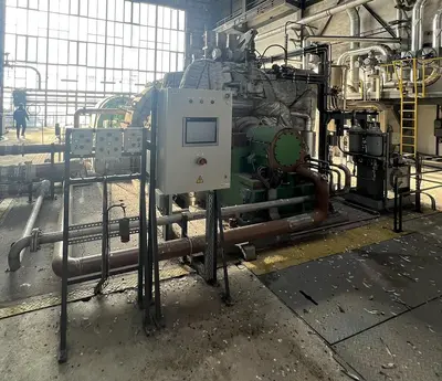 USED ŠKODA STEAM TURBINE