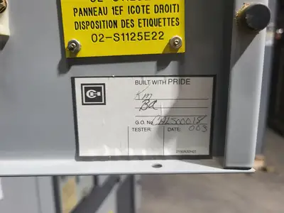 Low Voltage PDC / Switchgear Section, (1) 4000A, (5) 1200A Magnum DS Breakers, 600V 3PH