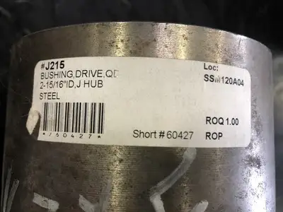 QD Bushing J 2-15/16