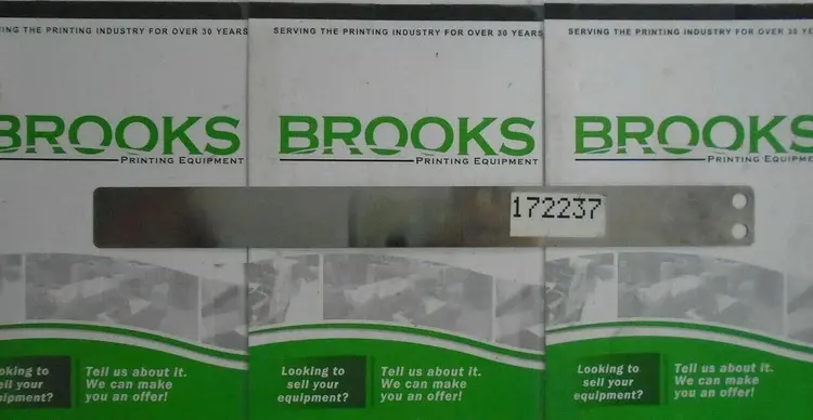 New | in-Stock AB DICK 172237 Miscellaneous Printing & Paper Equipment North Carolina US | BROOKS PRINTING EQUIPMENT #1140336