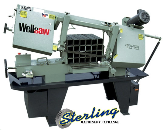 New | in-Stock WELLSAW 1318 Horizontal Band Saws California US | Sterling Machinery Exchange #1465904