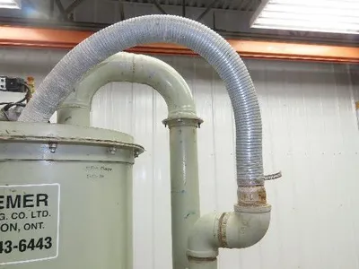 Kraemer KTM HV-300 Dust Collector High Vacuum 10Hp 230/460V 100" Vacuum