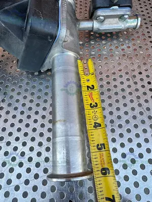 USED 2 ITT PURE FLO RA0.5MAX DIAPHRAGM VALVE  W/ 1 1/2 AND 3/4" SANITARY FITTING