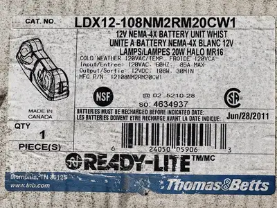 NEW THOMAS & BETTS LDX12-108NM2RM20CW1
