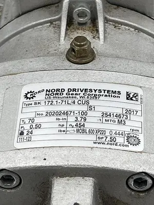 USED NORD NORD SK.172.1-71L/4CUS