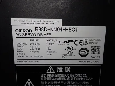 USED OMRON R88DKN04HECT