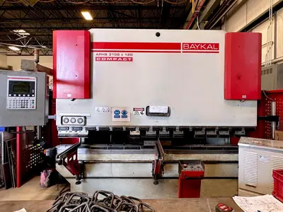Used 2009 BAYKAL APHS COMPACT 3106 X 120 Press Brakes Illinois US | Machine Factory Outlet #1263356