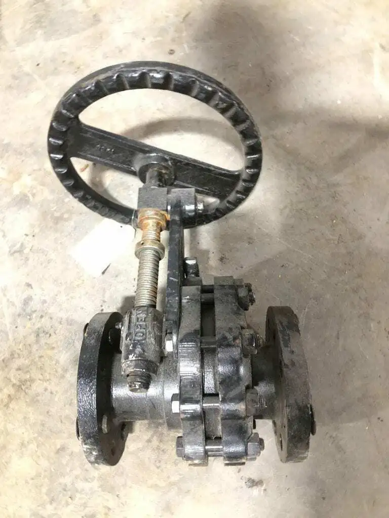 S&S Valve Manual Epoxy Coated Ductile Iron 2-1/2″ Gate Valve