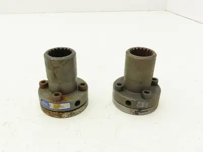 Atlanta 6544119 10 Nm 19mm Motor Shaft Coupling 3/4"x 1"18T Splined  Lot of 2