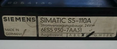 USED Siemens 6ES5 930-7AA31