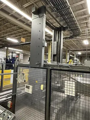 Priority One Automatic Bulk Container Depalletizer - Low Level