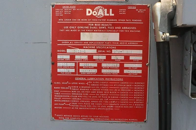 USED 1970 DoAll 3613-0