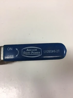 NEW Anchor Fluid Power Does Not Apply