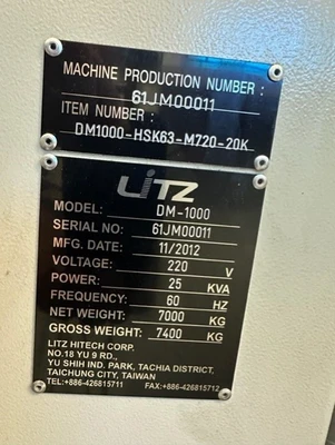 USED MITSUBISHI DM-1000