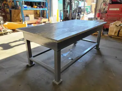 Metal Fabrication Workbench Table