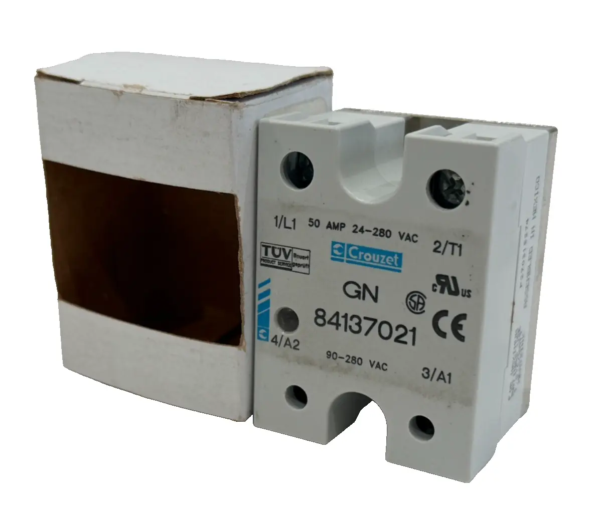 NEW CROUZET 84137021 SOLID STATE RELAY 50AMP 24-280VAC