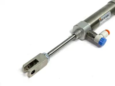 Used SMC ROUND BODY AIR CYLINDER 16MM BORE 150MM STROKE Pneumatic Cylinders Michigan US | Maverick Industrial Sales #1092666