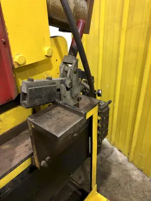 10" x .080" COIL JOINING TECH SHEAR BUTT END WELDER WITH MILLER ECONO TWIN HF WELDER: STOCK #19064