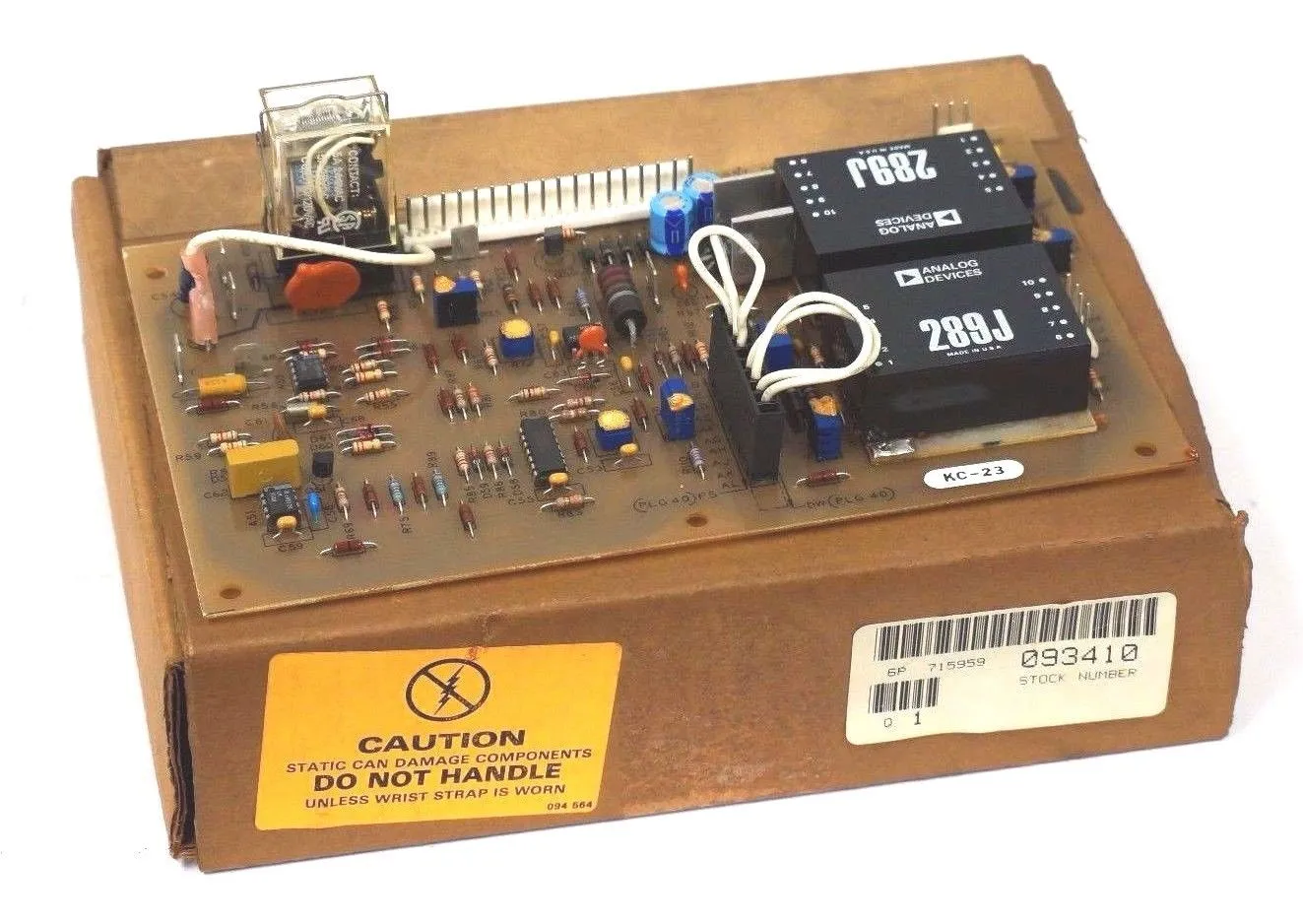 NEW MILLER ELECTRIC 093410 CONTROL BOARD