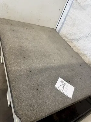 72" X 96" X 16" GRANITE SURFACE PLATE W/ STAND. STOCK #1215625