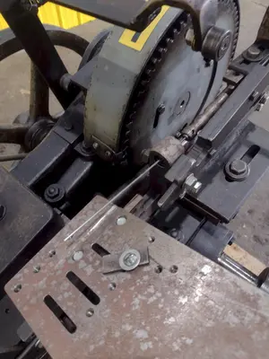 1963 LUDWIG GREFE MODEL #0 FLAT DIE THREAD ROLL THREADER: STOCK #19184