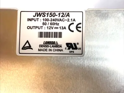 Used Lambda Power Supply 12V, 13A, 156W Enclosed Single Output Power Supplies Michigan US | Maverick Industrial Sales #1391745