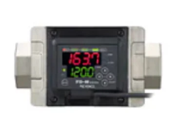 Keyence FD-M100AYP Process Flow Sensor, Main Unit, Landscape, 100 L/min, PNP [New]