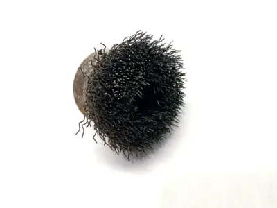 N/A | Crimped Wire End Brush 2" Diameter SHELFWARE - New – Open box