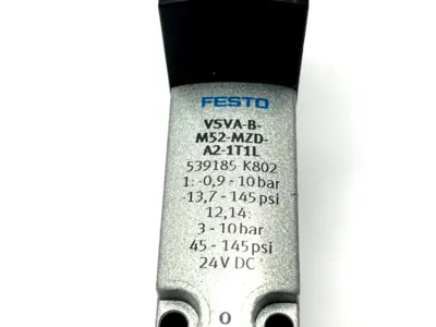 Used Festo Air Solenoid Valve, 5/2 Monostable, 539159 Solenoid Valves Michigan US | Maverick Industrial Sales #1391426