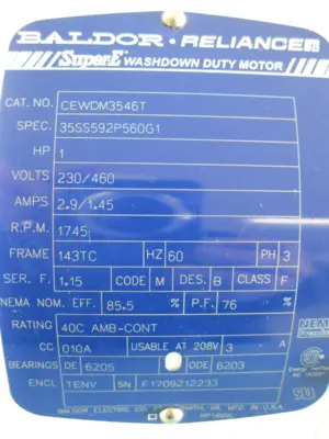 USED Fristam FPX721-145