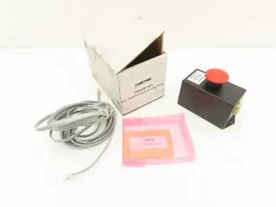 Ametek 196400-001 Charger Remote E Stop Pushbutton Kit w/Cable