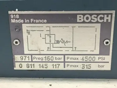USED BOSCH 0 811 145 117