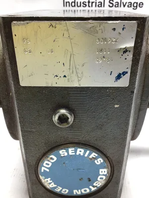 Boston 72610G Gear Worm Gear Speed Reducer