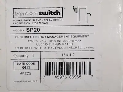 USED SENSOR SWITCH SP20