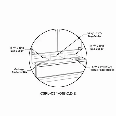CAYUGA _UNKNOWN_ Pastry Case w Ledge | Harvest Equipment and Fabrication Inc (6)