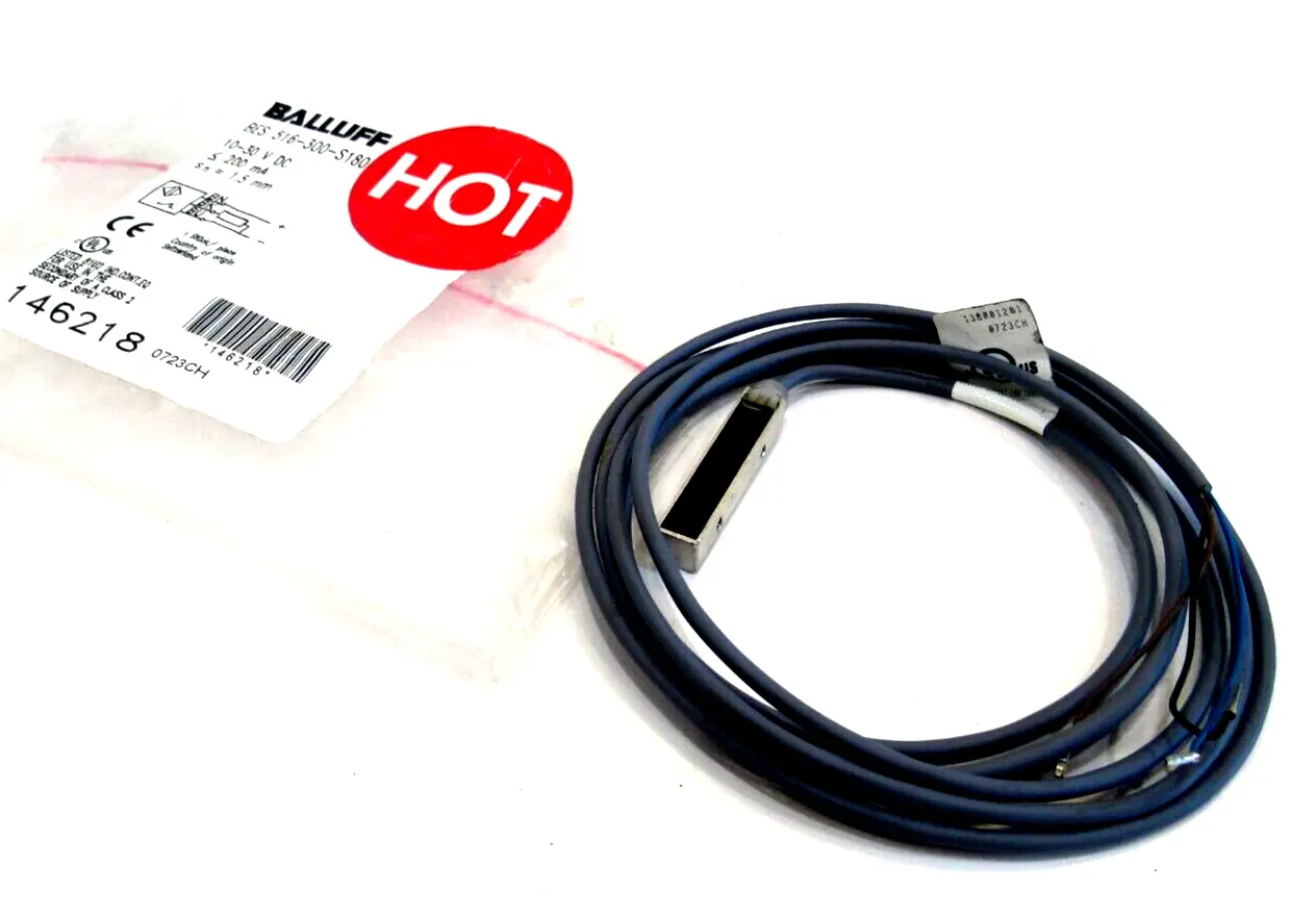 NEW BALLUFF BES 516-300-S180-02 INDUCTIVE SENSOR BES 516300S18002
