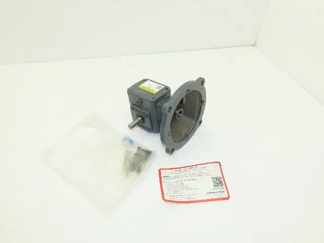 Boston Gear F710-50-B5-G Worm Gearbox 50:1 Reducer 0.15Hp 35rpm 56C LH Output