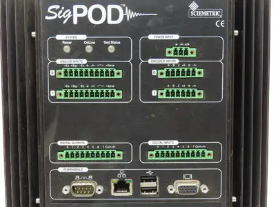 Sciemetric Instruments 1202 SigPOD 8" PLC Process Signature Verification Unit